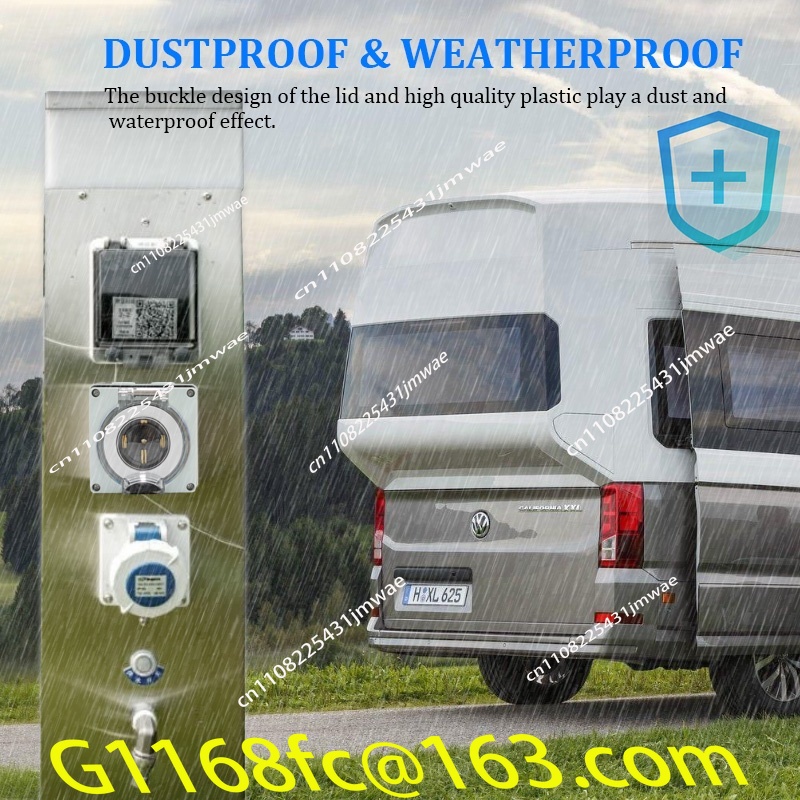 Outdoor Power Inlet Box - Caixa de Entrada de Energia para