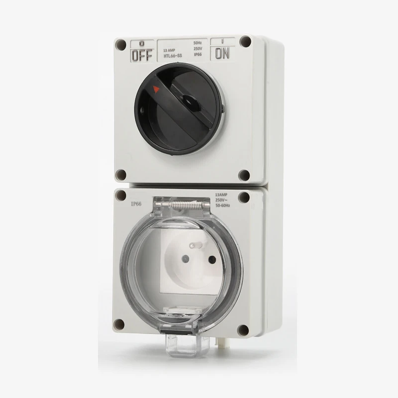 Outdoor Power Inlet Box - Impermeável e à prova de poeira