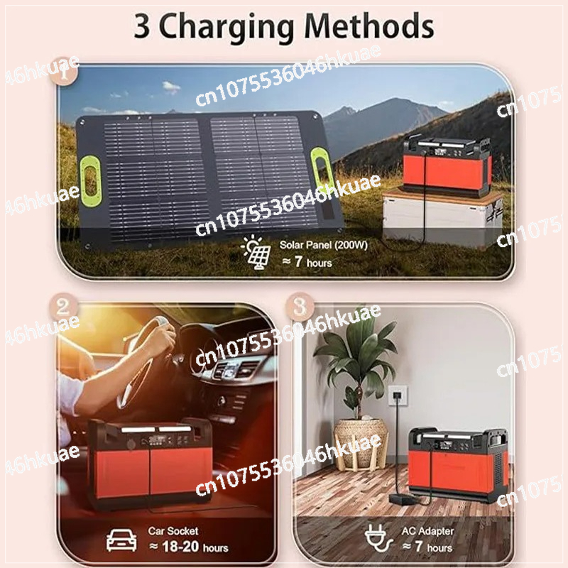 Estação de energia portátil do - Outdoor Power Bank With Ac Outlet avaliação e preço