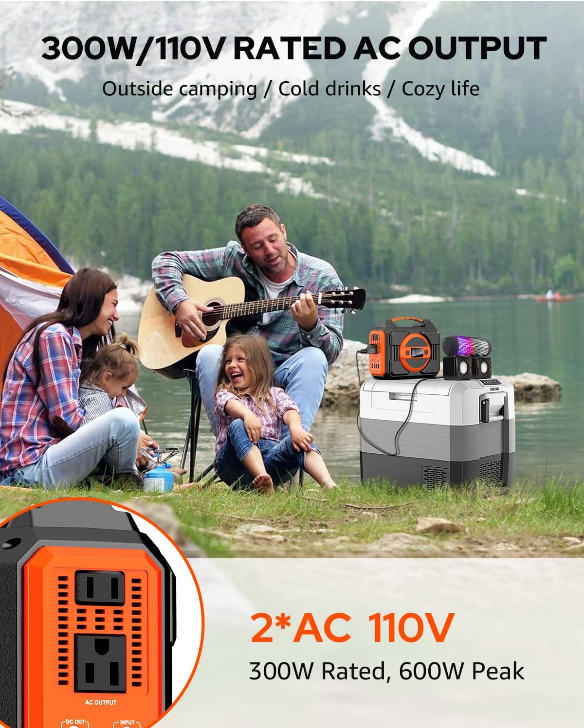 Estação de Energia Portátil 30 - Outdoor Power Bank With Ac Outlet avaliação e preço