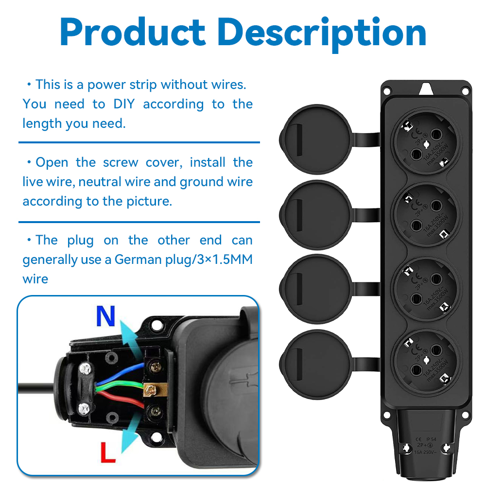 Tomada Elétrica Externa à Prov - Outdoor Power Inlet Box avaliação e preço