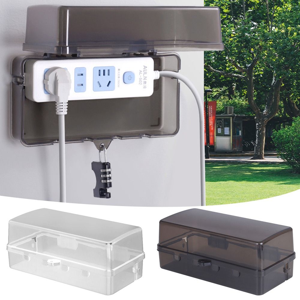Caixa de Plástico Durável Anti - Outdoor Power Strip Weatherproof avaliação e preço