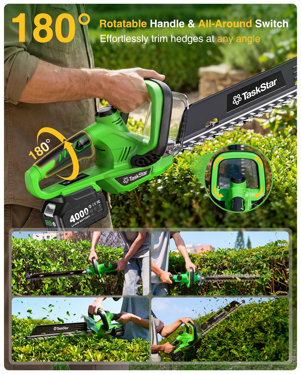 Cortador de Cerca Viva Elétric - Lawn Mower Battery avaliação e preço