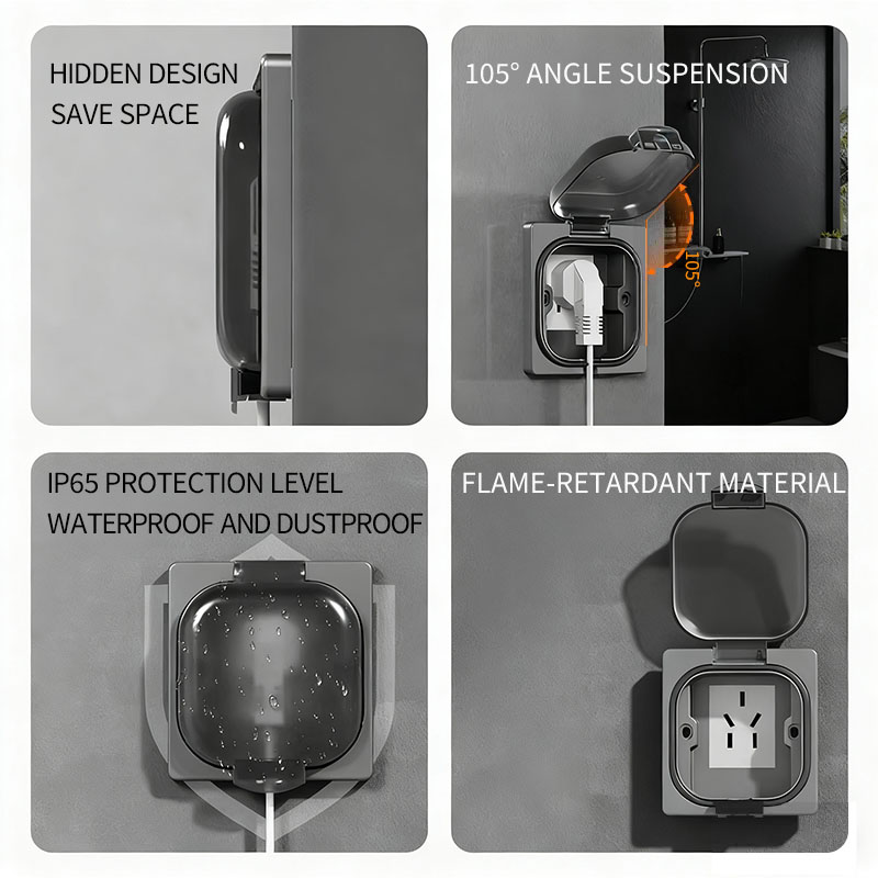Tomada externa à prova d'água  - Outdoor Power Inlet Box avaliação e preço