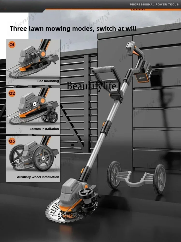Cortador de Grama Elétrico Com - Lawn Mower Battery avaliação e preço