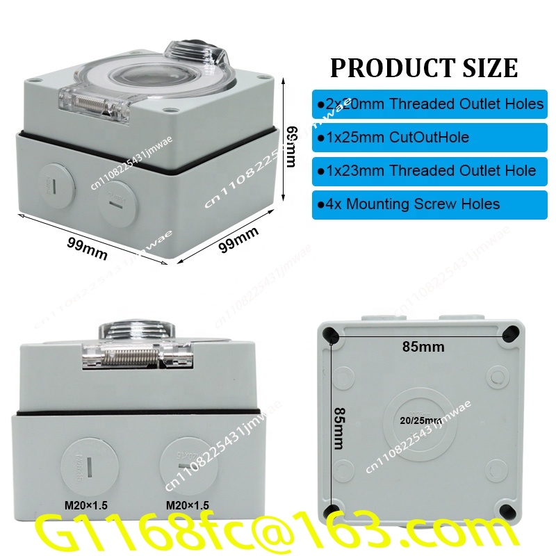 Caixa de Entrada de Energia pa - Outdoor Power Inlet Box avaliação e preço