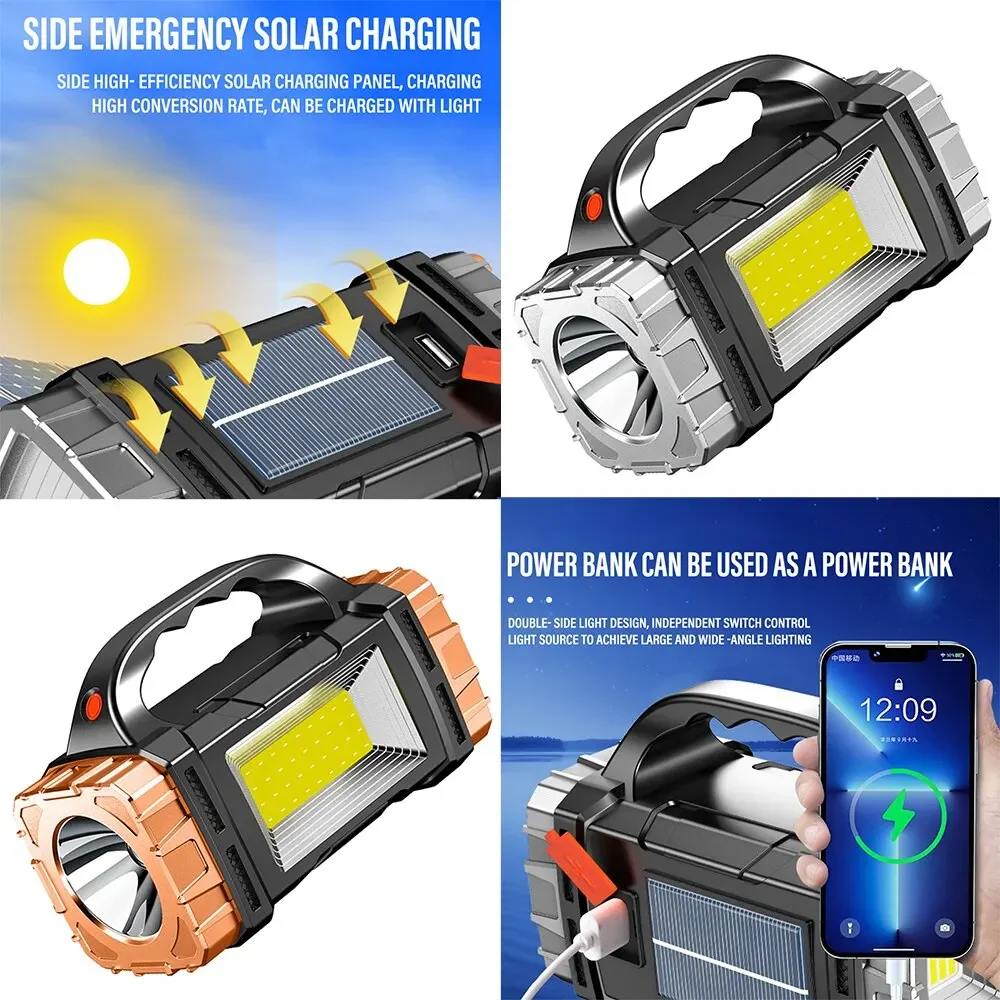 Nova Lanterna LED Solar Recarr - Outdoor Power Bank avaliação e preço