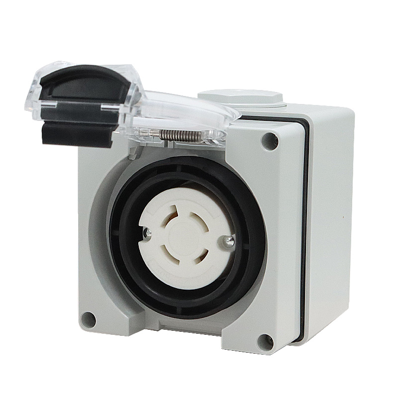 125/250v 20a gerador rv caixa  - Outdoor Power Inlet Box avaliação e preço
