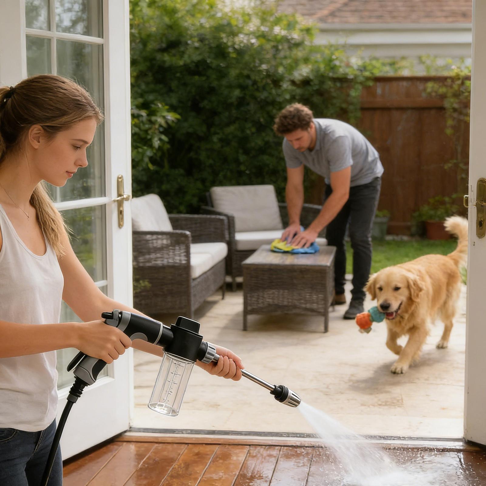 Pistola de Pulverização de Águ - Outdoor Power Washer avaliação e preço