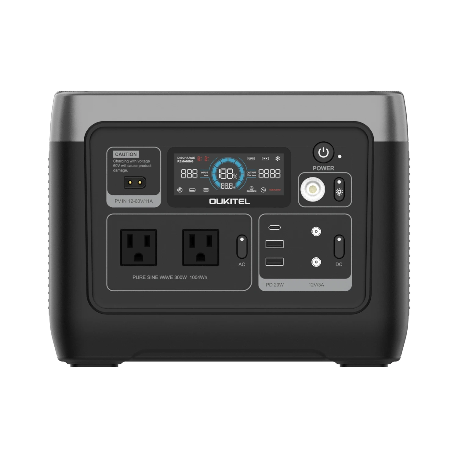 Gerador Solar Portátil de 1004 - Outdoor Power Bank With Ac Outlet avaliação e preço