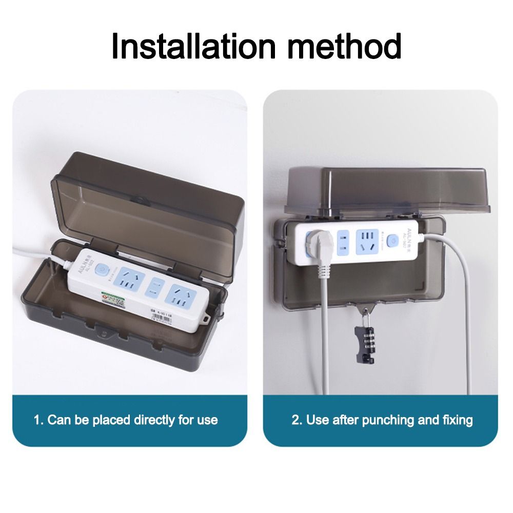 Caixa de Plástico Portátil Ant - Outdoor Power Strip Weatherproof avaliação e preço