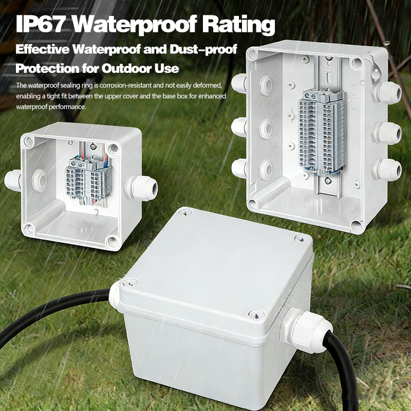 Caixa de Junção à Prova d'Água - Outdoor Power Inlet Box avaliação e preço