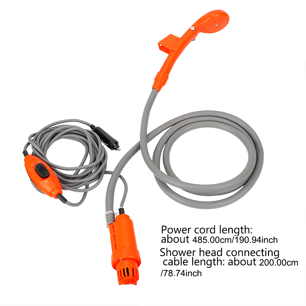 12v rv caravana chuveiro com b - Outdoor Power Washer avaliação e preço